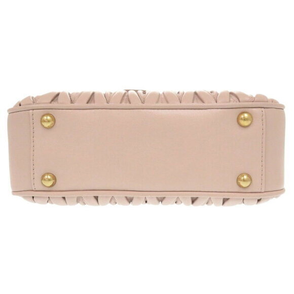 Miu Miu Matelasse Arcadi leather pink handbag shoulder bag - Picture 4 of 8